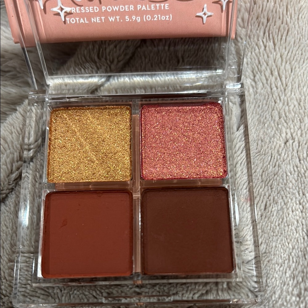 Colourpop Gold and Pink Eyeshadow Palette